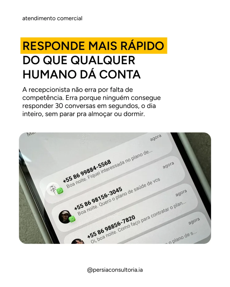 Criativo: Responde mais rápido do que qualquer humano dá conta