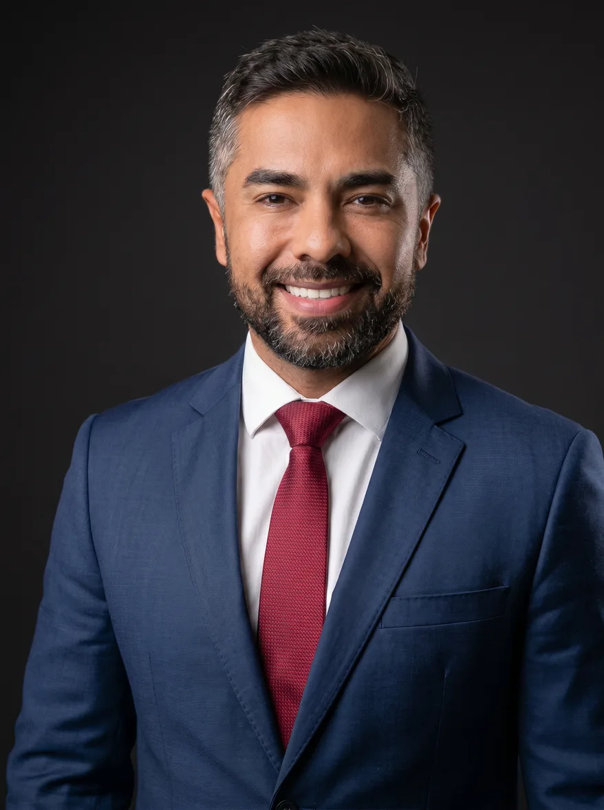 Rodrigo Amorim de terno